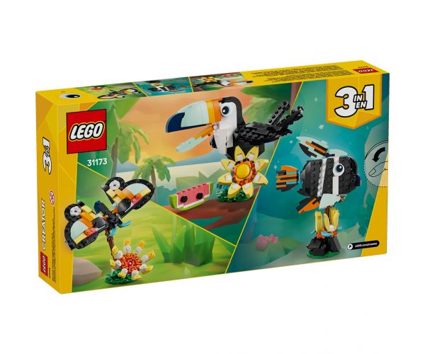 LEGO® Creator: Divoké zvieratá: Tropický tukán (31173)