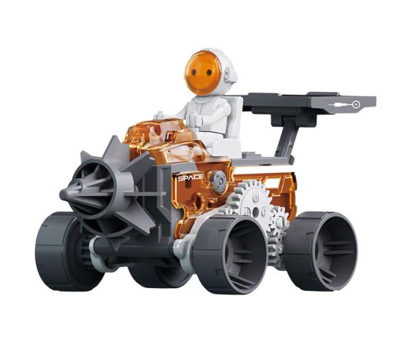Luna: Space Explorer 4 v 1 138 dielny solárny prieskumný robot stavebnica