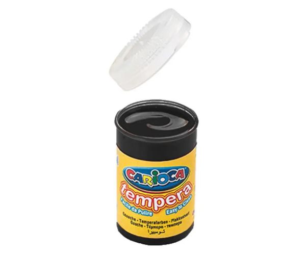 Čierna tempera v tégliku 6x35 g - Carioca