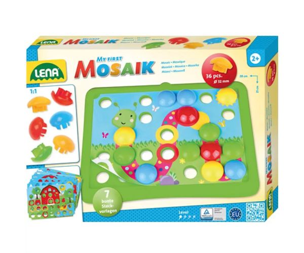 LENA: Mosaik Prvý bodkovaný herný set - Príroda