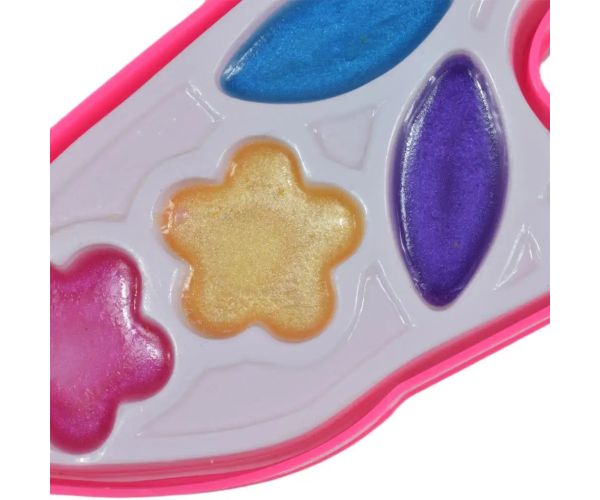 Make Up Set: Mejkap paleta v tvare topánky s krémovými farbami