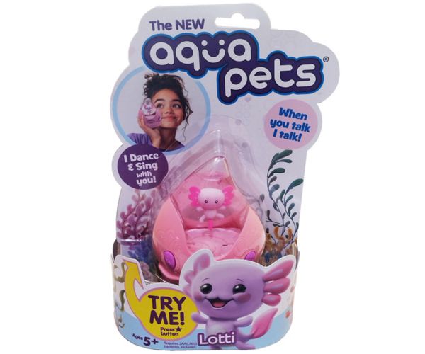 Aquapets - Lotti axolotl interaktív vodný maznáčik