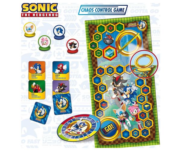 Sonic Speedy spoločenská hra set