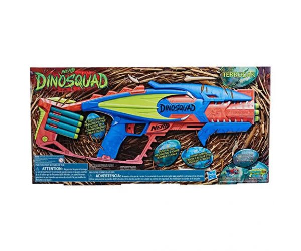 Nerf Dinosquad Terrodak zbraň s 12 nábojmi - Hasbro