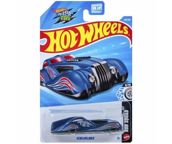Hot Wheels: Screamliner modré autíčko 1/64 - Mattel