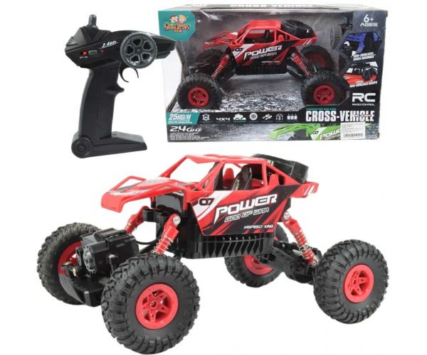 RC terénna horolezecká bugína Power na diaľkové ovládanie v dvoch verziách 2.4GHz 25cm