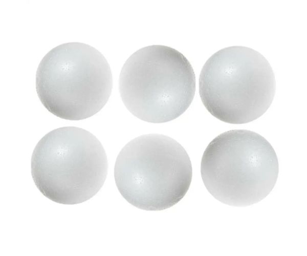 Polystyrénová guľa 4,5 cm 6 dielny set