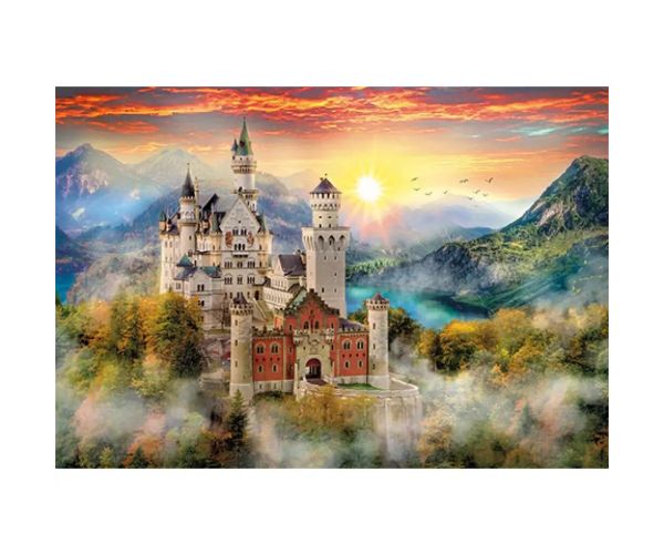Hrad Neuschwanstein HQC 2000-dielová skladačka - Clementoni