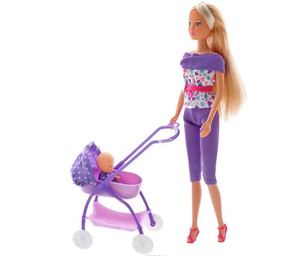 Steffi Love: Bábika s kočíkom v 2 variantoch - Simba Toys