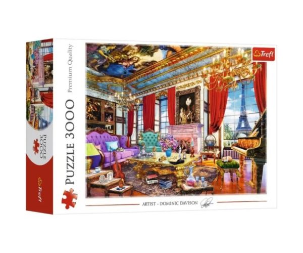 Parížsky palác 3000dielne puzzle - Trefl