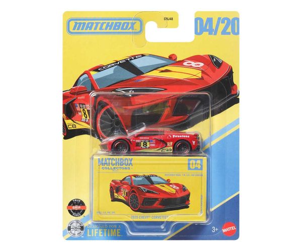 Matchbox Collectors: 2020 Chevy Corvette zberateľské autíčko v krabičke 1/64 - Mattel