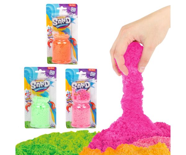 Crazy Sand kinetická piesok v rôznych farbách 25g 1ks