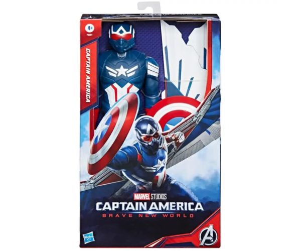 Avengers Titan Hero Maskovaný Kapitán Amerika 29 cm figúrka - Hasbro