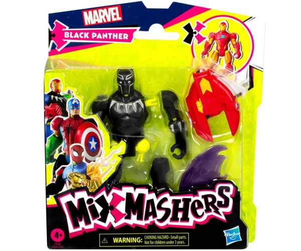 Marvel Mix Mashers: Avengers Čierny Panter figúrka s doplnkami - Hasbro