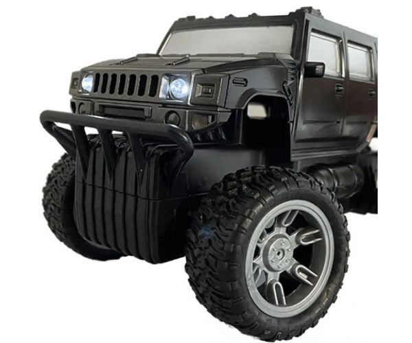 RC Off-Road diaľkovo ovládaný Hummer s osvetlením 27 MHz 22cm 1/14 mierka v dvoch variantoch