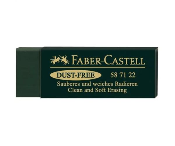 Faber-Castell: Beztriesková guma zelená