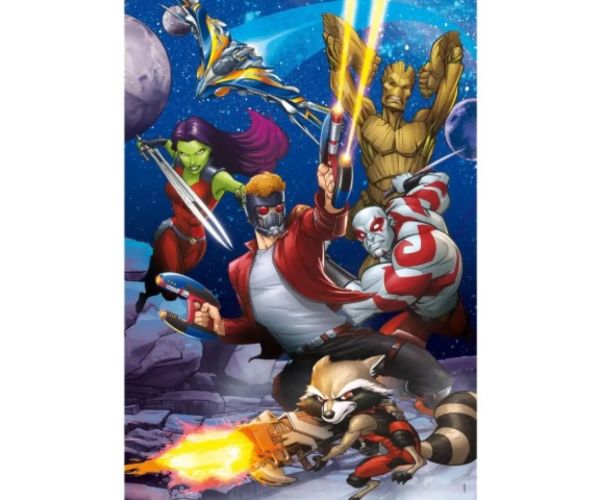 Galaxia strážcov Supercolor 180ks puzzle - Clementoni