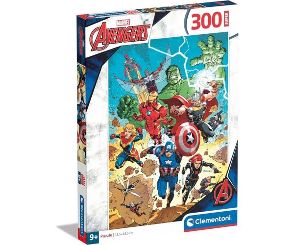 Mstitelia 300-dielne Super puzzle - Clementoni