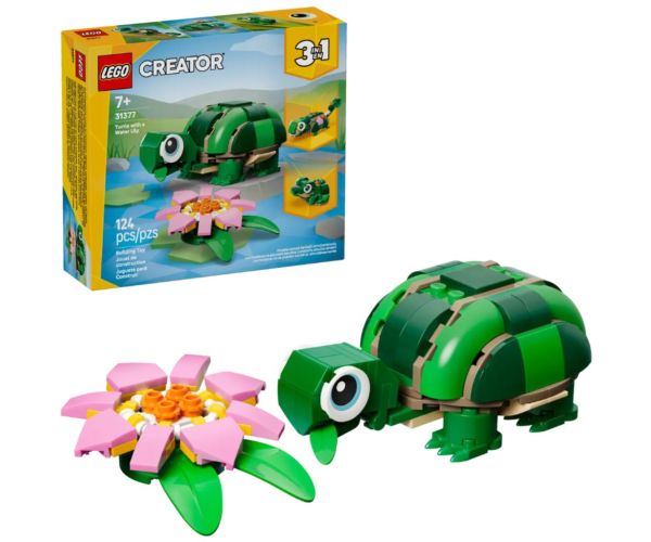 LEGO® Creator: Korytnačka s vodnou ľaliou (31377)