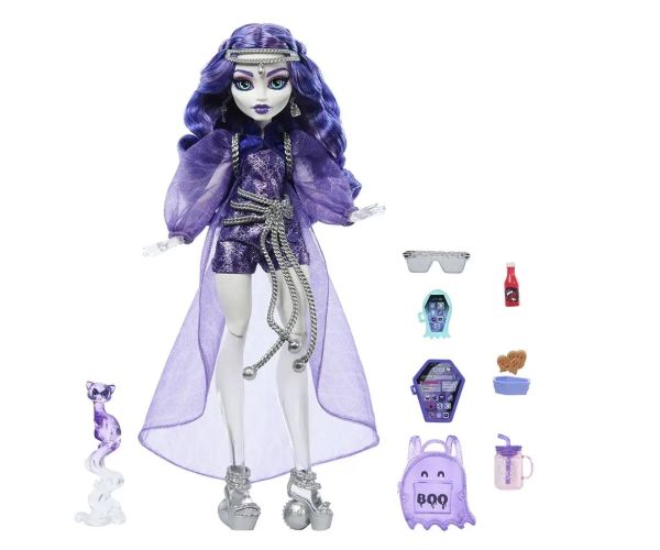 Monster High: Hrozne nová Spectra bábika - Mattel