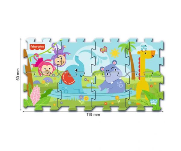 Fisher-Price Zvieracie špongiové puzzle - Trefl