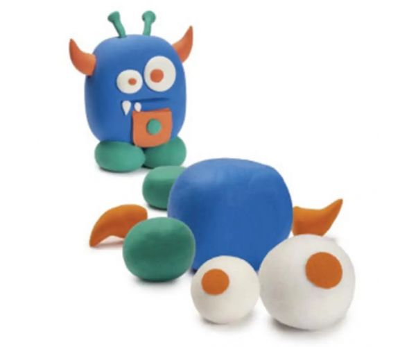 Modelight Maxi Play Box Votrelci plastelínový set - Carioca