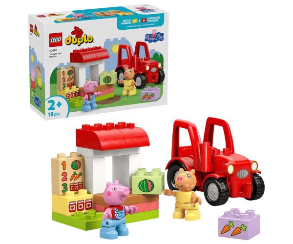 LEGO® DUPLO®: Traktor a trh (10468)