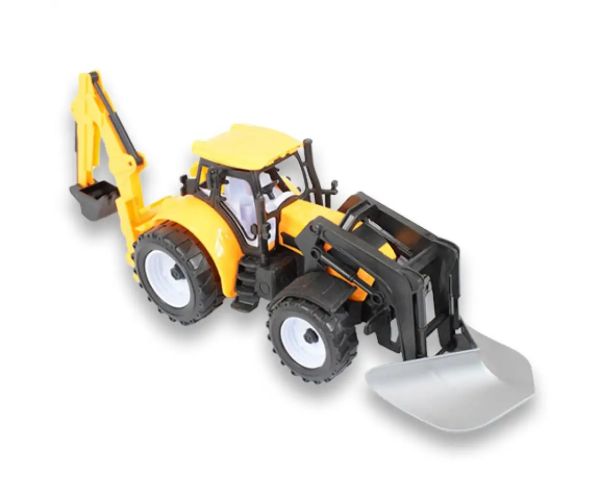 Engineering Truck: Bager-nakladač-traktoro v dvoch verziách 39cm