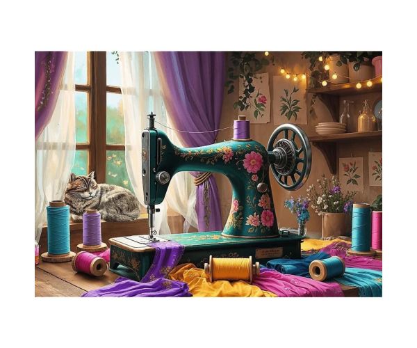 Šijací salón 1000ks puzzle - Trefl