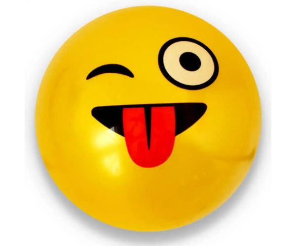 Emoji gumová lopta vo viacerých verziách 23cm