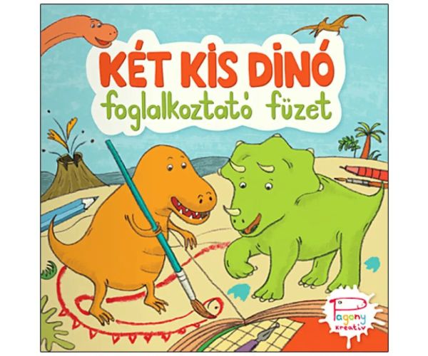 Dva malé dinosaure pracovný zošit - Pagony