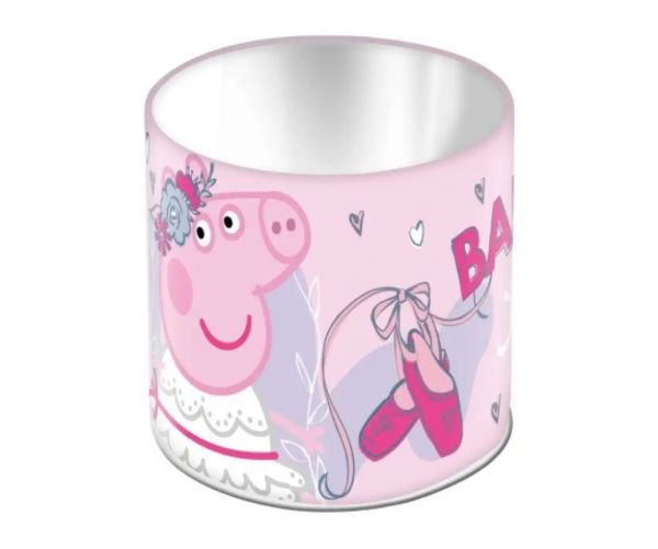 Peppa prasiatko kovový peračník 11x10cm