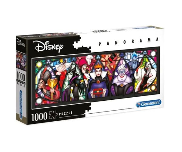 Disney Hlavní zločinci 1000 dielne puzzle - Clementoni