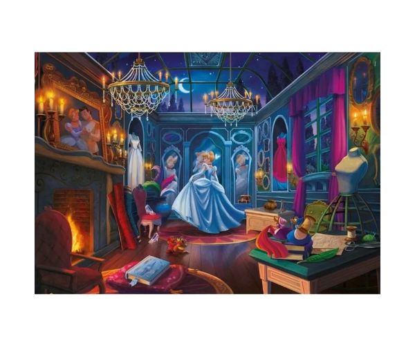Disney Princezné Ever After Popoluška 500 ks puzzle – Clementoni