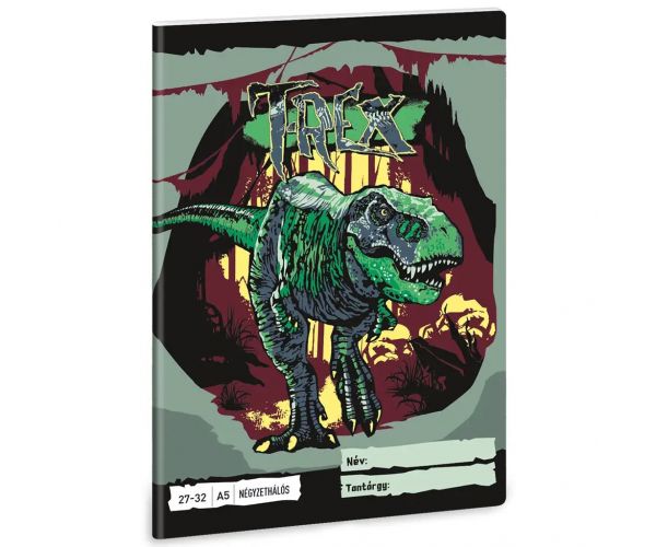 Ars Una: Štvorec so sieťou T-Rex dinosaurus A/5