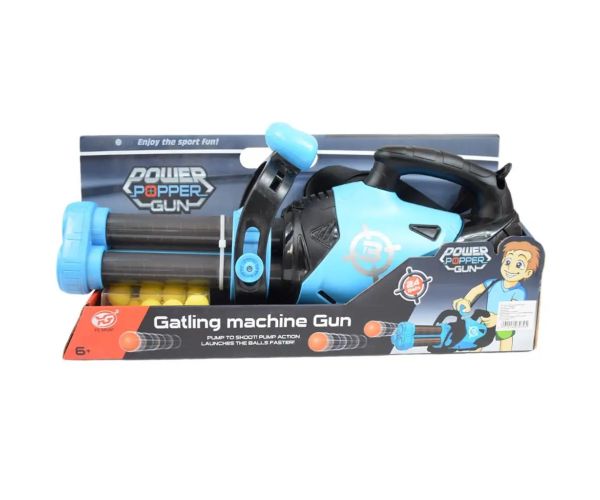 Power Popper zbraň so špongiovými projektilmi