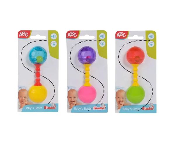 ABC moja prvá hrkálka baby hračka vo viacerých verziách - Simba Toys