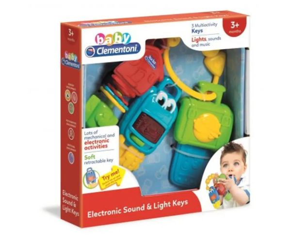 Baby kľúče so svetlom a zvukom - Clementoni