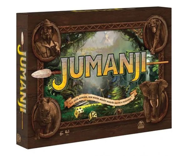 Jumanji spoločenská hra - nová edícia - Spin Master (maď.jaz.)
