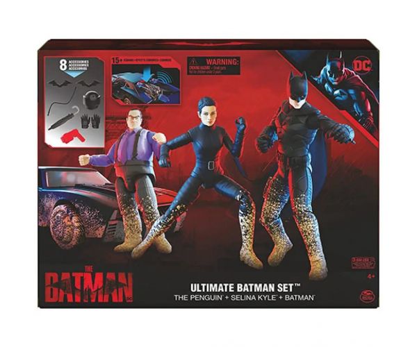 DC Comics: The Batman Ultimate hrací set s 10cm-ovými figúrkami - Spin Master