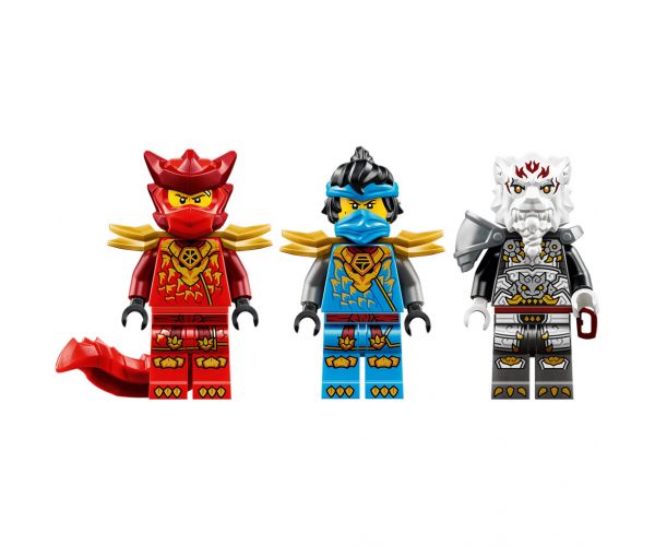 LEGO® Ninjago: Zilvar a Grimtak, drakobijec (71863)