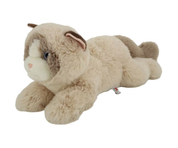 Nicotoy: Ležiaca plyšová mačka v rôznych farebných variantoch 38cm 1ks – Simba Toys