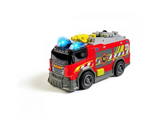 Hasičské auto s hadicou ,so svetlom a zvukom 15 cm - Dickie Toys