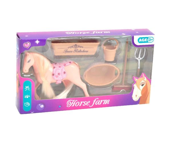 Luna: Horse Farm figúrka s doplnkami na starostlivosť v rôznych variantoch 1ks