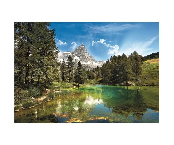 Nebesky modré jazero 1500ks HQC puzzle 84,5x59,5cm - Clementoni
