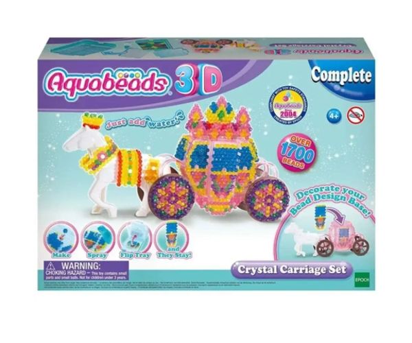 Aqua Beads 3D trblietavý hintov kreatívny set
