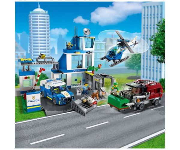 LEGO® City: policajná stanica (60316)