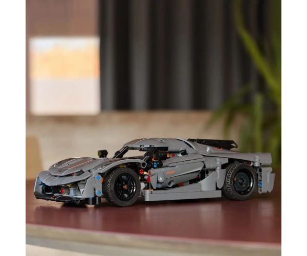 LEGO® Technic: Koenigsegg Jesko Absolut šedé hyperauto (42173)