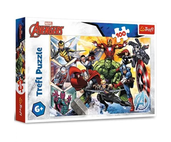 Avengers: Sila tímu 100ks puzzle - Trefl