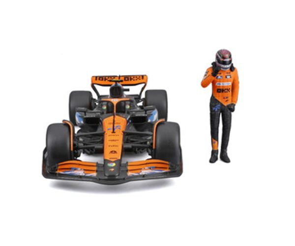Bburago: F1 pretekárske auto - Mclaren MCL39 Norris 1 /24
